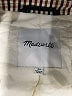 Madewell 100% Cotton Houndstooth Brown Coat Size XS - photo 6
