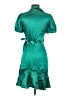 M.S.S.P. Green Cocktail Dress Size S - photo 2