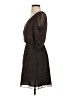 Eliot 100% Polyester Animal Print Brown Casual Dress Size 4 - photo 5