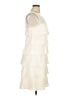 Evan Picone 100% Polyester Solid Ivory Cocktail Dress Size 16 - photo 4