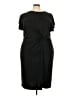 Halogen Black Cocktail Dress Size 3X - photo 1