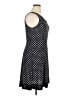 Chaps Polka Dots Black Cocktail Dress Size XL - photo 4