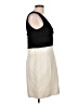Taylor Color Block Ivory Cocktail Dress Size 10 - photo 4