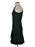 Aqua Solid Black Cocktail Dress Size XS - photo 5