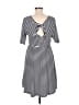 Torrid Stripes Black Casual Dress Size Med Plus (00) - photo 2