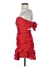 Selfie Leslie 100% Polyester Red Cocktail Dress Size XS - photo 5