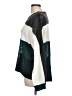 Dex 100% Acrylic Color Block Green Pullover Sweater Size L - photo 5