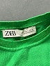 Zara Green Short Sleeve Turtleneck Size M - photo 7