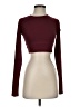 Unbranded Burgundy Long Sleeve T-Shirt Size S - photo 1