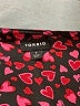 Torrid 100% Polyester Hearts Pink Long Sleeve Blouse Size 1X Plus (1) - photo 7