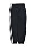 Adidas 100% Polyester Black Track Pants Size 6 - photo 2
