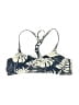 Unbranded Tropical Blue Swimsuit Top Size L - photo 1