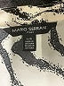 Mario Serrani Animal Print Ivory 3/4 Sleeve Blouse Size L - photo 7
