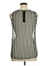 Eyeshadow 100% Polyester Silver Sleeveless Blouse Size XL - photo 2