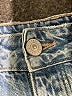 American Eagle Outfitters Graphic Blue Jeans Size 10 LONG - photo 7