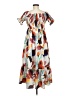 Shein Print White Casual Dress Size 6 - photo 2