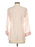 Joshi Pink 3/4 Sleeve Blouse Size S - photo 2
