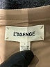 L'Agence Solid Tan Casual Dress Size 6 - photo 7