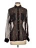 The Kooples Polka Dots Black Long Sleeve Blouse Size Sm (1) - photo 1