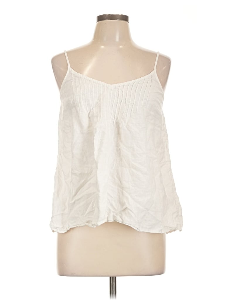 Pre-owned Boden Sleeveless Blouse In Ivory