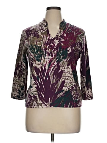 Ruby Rd. 3/4 Sleeve Blouse (view 1)