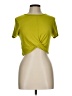 BCBGeneration Green Short Sleeve Top Size M - photo 1