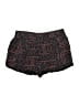 Ecote 100% Rayon Tweed Burgundy Shorts Size M - photo 1