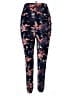 Pop Fit Floral Blue Casual Pants Size 2X - photo 2