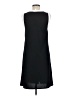 Nina Leonard Solid Black Casual Dress Size M - photo 2