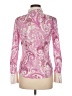 Basler 100% Cotton Paisley Pink Long Sleeve Blouse Size EU 38 / US 8 - photo 2