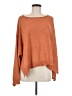 Listicle Solid Orange Pullover Sweater Size M - photo 1