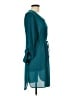 Daniel Rainn Teal Casual Dress Size L - photo 4