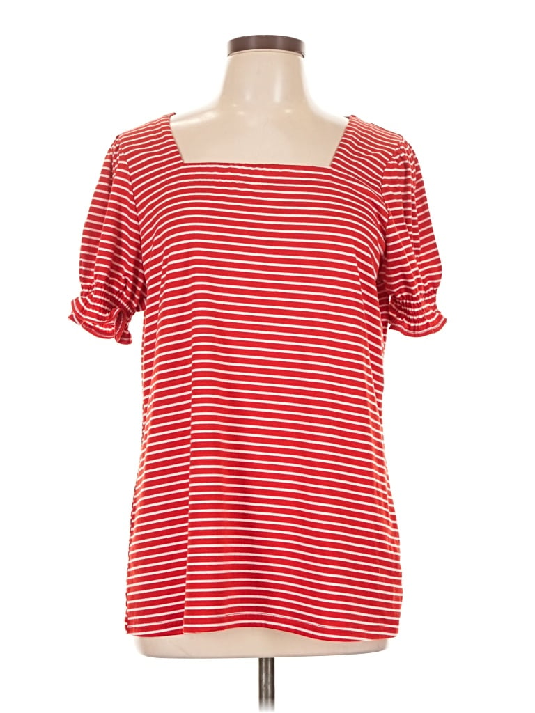 Pre-owned Miholl Short Sleeve T-shirt In Red