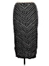 Matty M Chevron-herringbone Black Formal Skirt Size L - photo 2