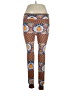 Lularoe Print Orange Leggings Size 1X (Tall & Curvy) - photo 1