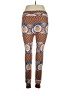Lularoe Print Orange Leggings Size 1X (Tall & Curvy) - photo 2