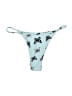 Zaful Print Blue Swimsuit Bottoms Size 6 - photo 2