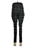 Nine West Plaid Black Leggings Size 10 - photo 2