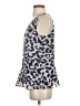 CAbi 100% Polyester Silver Sleeveless Blouse Size S - photo 5