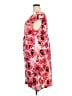 Connected Apparel Print Pink Cocktail Dress Size 22 - photo 5