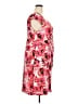 Connected Apparel Print Pink Cocktail Dress Size 22 - photo 4
