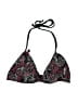 French Connection 100% Polyester Paisley Black Swimsuit Top Size M - photo 1