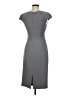 L.K. Bennett Solid Gray Cocktail Dress Size 6 - photo 2
