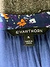 41Hawthorn 100% Polyester Floral Blue Short Sleeve Blouse Size XL - photo 7
