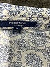 Peter Som 100% Polyester Print Blue Casual Dress Size 12 - photo 6