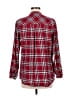Joan Rivers 100% Cotton Plaid Red Long Sleeve Button-Down Shirt Size 8 - photo 2