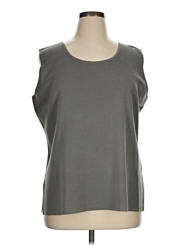 MING WANG Sleeveless T-Shirt (view 1)