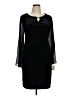Connected Apparel Black Cocktail Dress Size 14 - photo 1