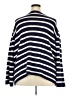 Halogen Stripes Blue Pullover Sweater Size 3X - photo 2