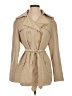 London Fog 100% Polyester Tan Trenchcoat Size S - photo 1